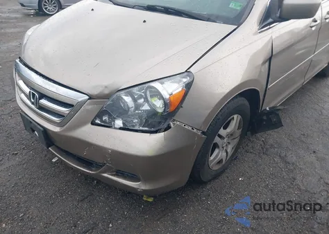 2007 Honda Odyssey Ex-L z USA, uszkodzony, nr VIN 5FNRL38677B107843